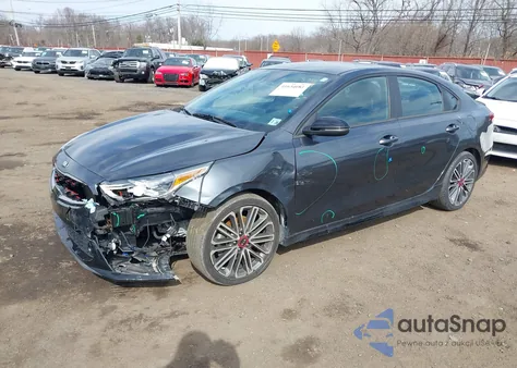 2021 Kia Forte Gt z USA, uszkodzony, nr VIN 3KPF44AC2ME314938